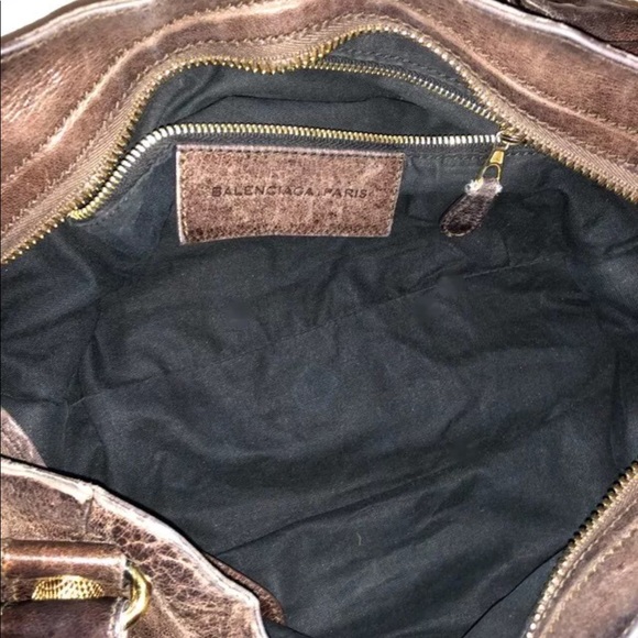 Auth BALENCIAGA THE GIANT CITY Editors 2way Purse - Picture 5 of 8